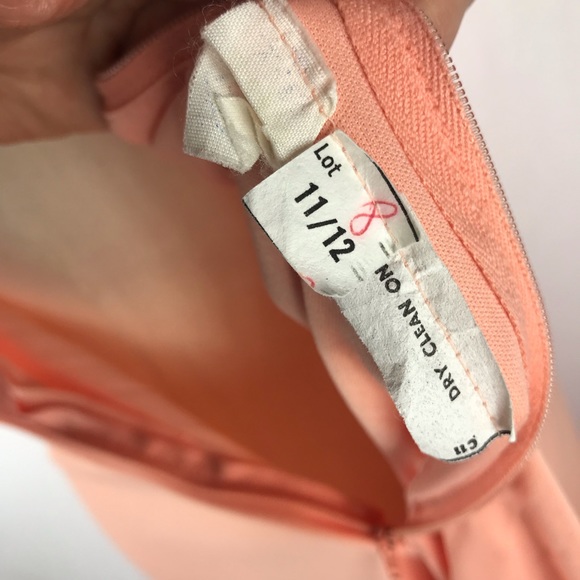 Peachy 🍑 Vintage Cocktail Dress | Maxi - Picture 7 of 8